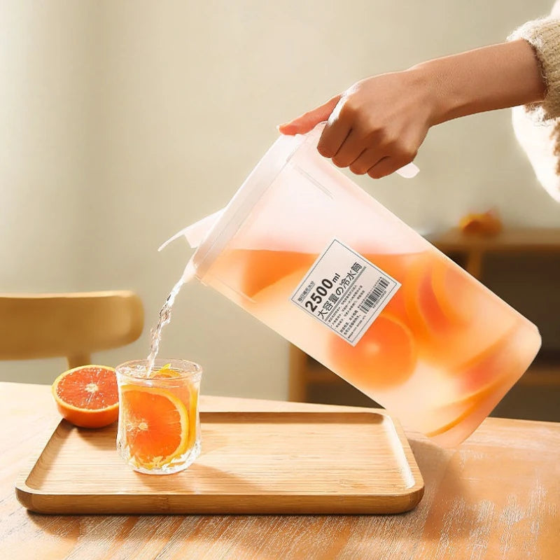 Large Capacity Water Pitcher 1800ml/2500ml – Heat Resistant Jug Beverage Pitcher Babs