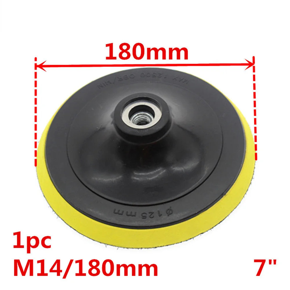 Self Adhesive Sanding Disc & Drill Rod 3"–7" Polishing Pad Sanding Disc Set Babs M14 7inch Disc