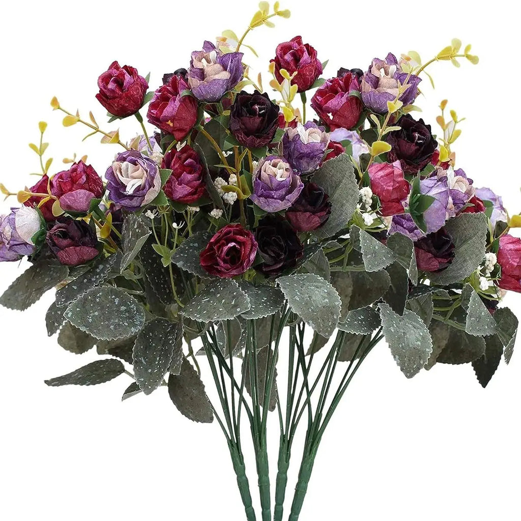 Silk Rose Artificial Flowers – Wedding, Bouquet & Home Décor Artificial Silk Flowers Babs color 5 1 piece