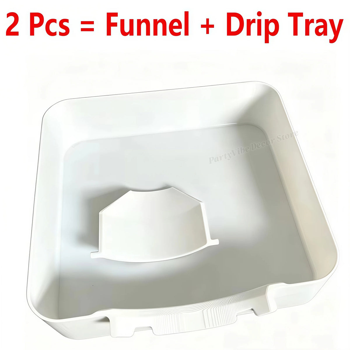 Washing Machine Drain Tray – Leak-Proof Drip Pan & Lint Funnel Washer Drain Tray Babs B