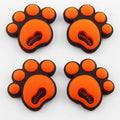 4PCS Bear Paw Car Door Anti-Collision Silicone Strips Car Door Guard Babs O