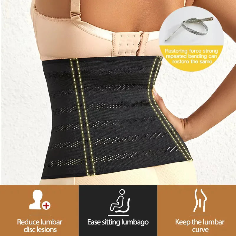 Women's Plus Size Waist Cincher Shapewear – Tummy Control Waist Cincher Shapewear Babs