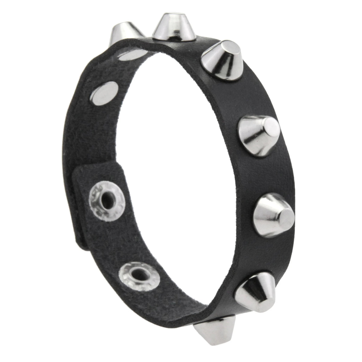 Punk PU Leather Rivet Cuff Bracelet – Unisex Rock Style Leather Cuff Bracelet Babs