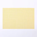 Washable PVC Woven Placemats – Durable Vinyl Dining Table Mats Vinyl Table Placemats Babs Style 13 30X45CM