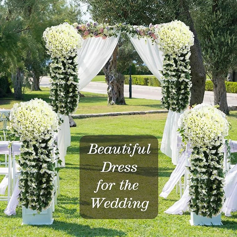 Artificial Rose Vine Garland for Weddings, Arches & Backdrops Artificial Flower Garland Babs