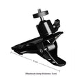 360° Swivel Camera Clip Clamp Mount – 1/4" Ball Head Tripod Camera Clamp Mount Babs one size