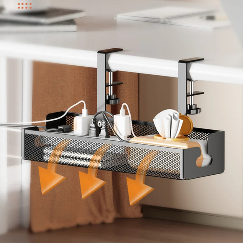 Under Desk Cable Management Tray – Metal Wire Organizer Cable Management Tray Babs