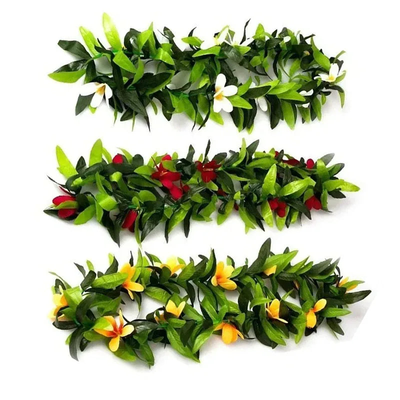 Hawaiian Luau Leaves Garland – Festive Party Decoration DIY Party Garland Decoration Babs