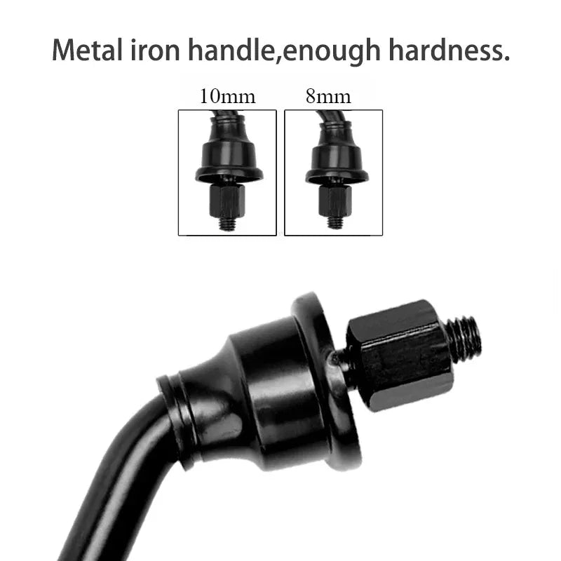 Universal 8mm/10mm Rearview Mirror – Dirt Bike, ATV & Motocross Motorcycle Rearview Mirror Babs