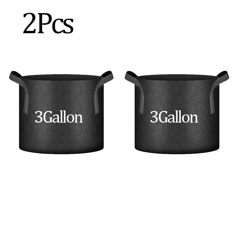 2-Pack Box-Style Tomato Planting Bags | Non-Woven Fabric Planters Fabric Grow Bags Babs 2Pcs 3Gallon