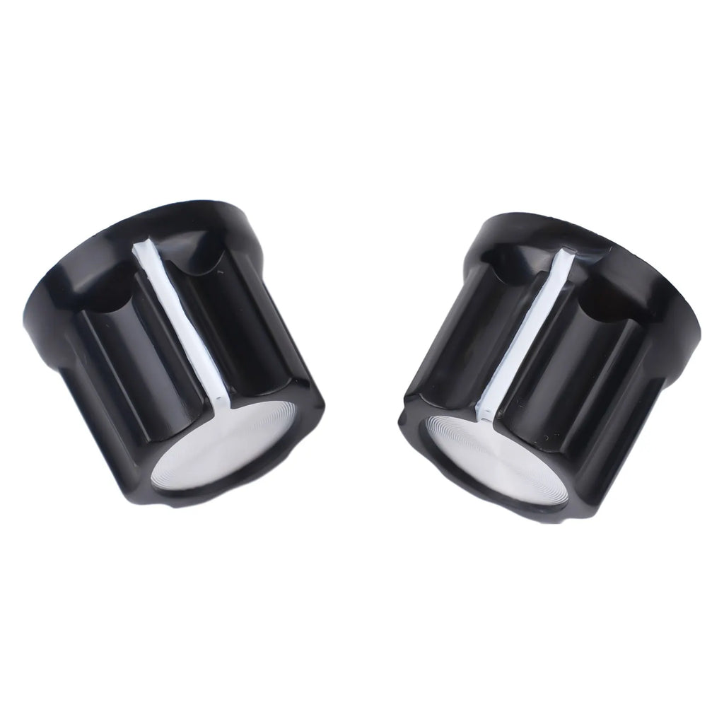 10pcs Guitar Tone Knobs D-Type 6mm Shaft Volume Control Guitar Tone Knobs Babs