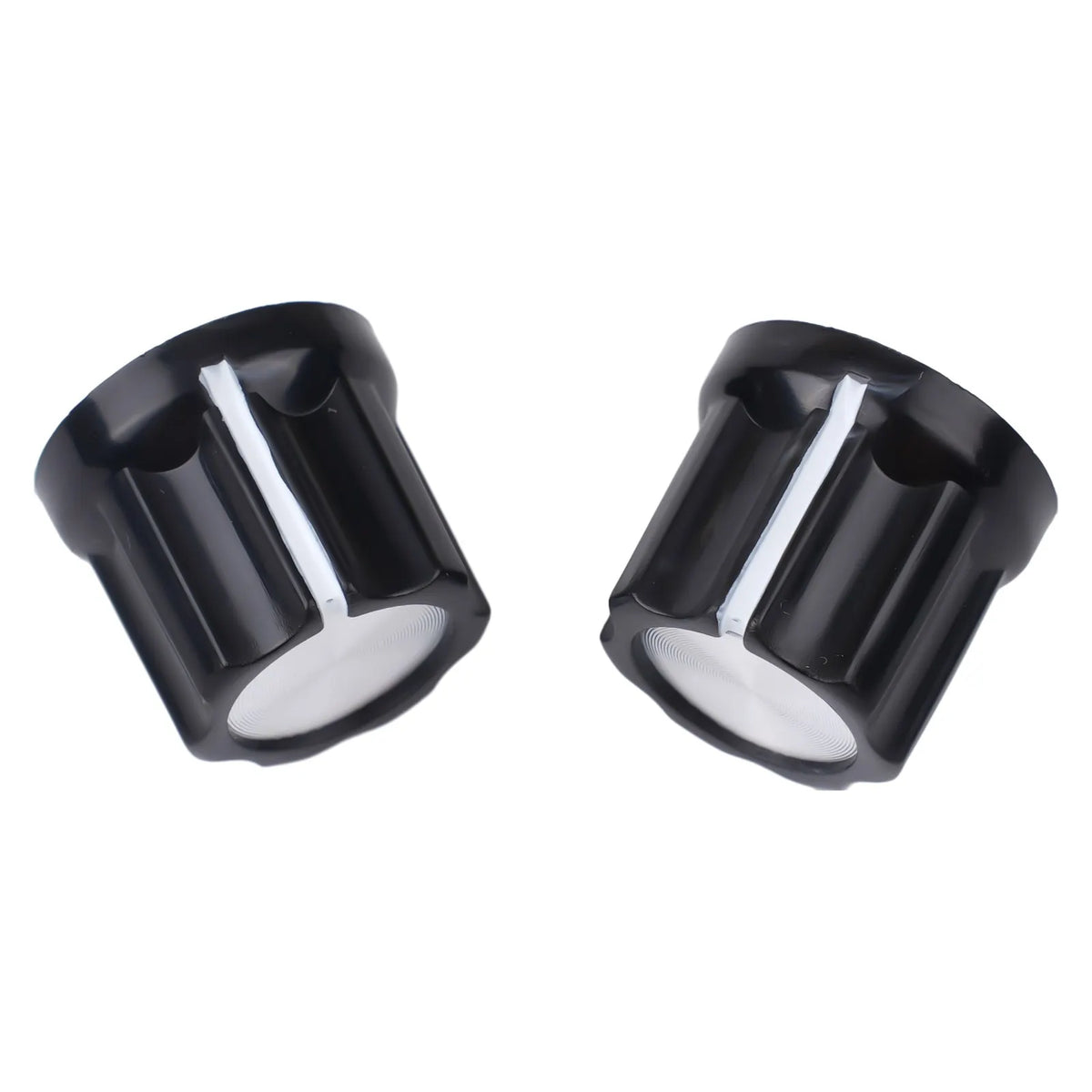 10pcs Guitar Tone Knobs D-Type 6mm Shaft Volume Control Guitar Tone Knobs Babs