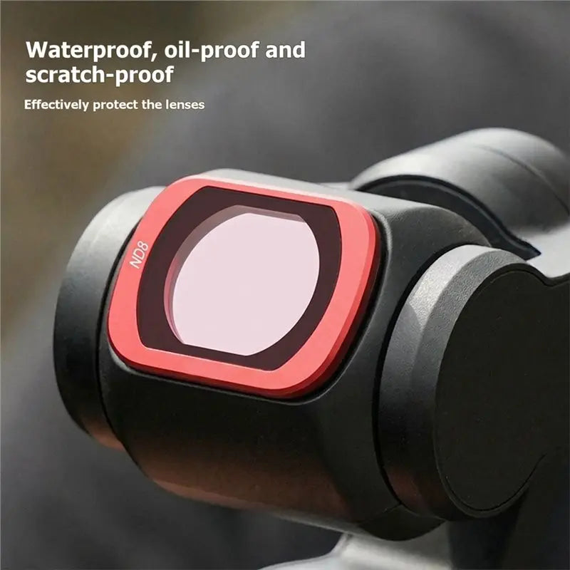ND Filter Kit for DJI Pocket 4/3 – ND8 ND16 ND32 ND64 Glass Camera Lens Filter Kit Babs