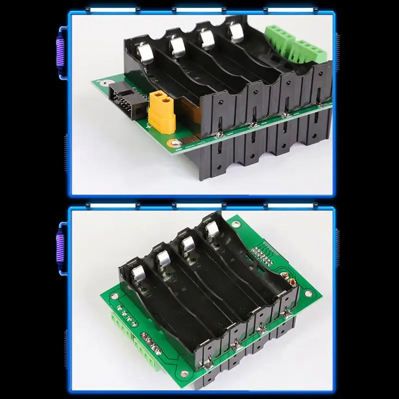 HUXUAN 15V 4S 2P 18650 Li-Ion Battery Pack with BMS Li-Ion Battery Pack Babs