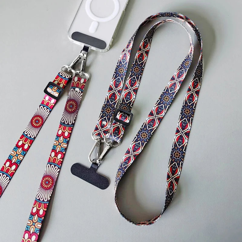 Adjustable Phone Lanyard Crossbody Neck Strap – Universal Fit Phone Lanyard Strap Babs