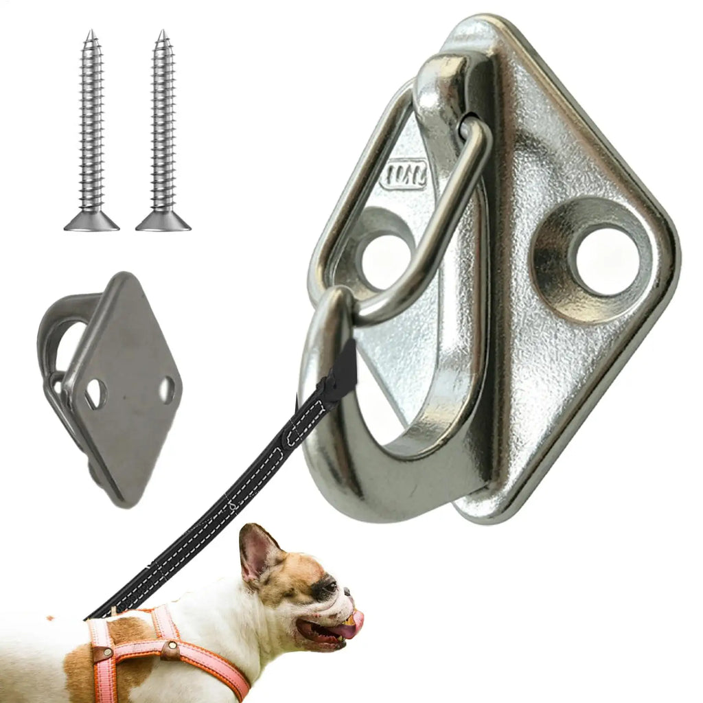 Stainless Steel Dog Lead Wall Hook – Rustproof Tether Mount Dog Lead Hook Babs