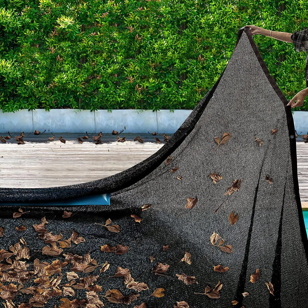 Fine Mesh Pool Leaf Net Cover – Inground & Above Ground Pools Pool Leaf Net Cover Babs