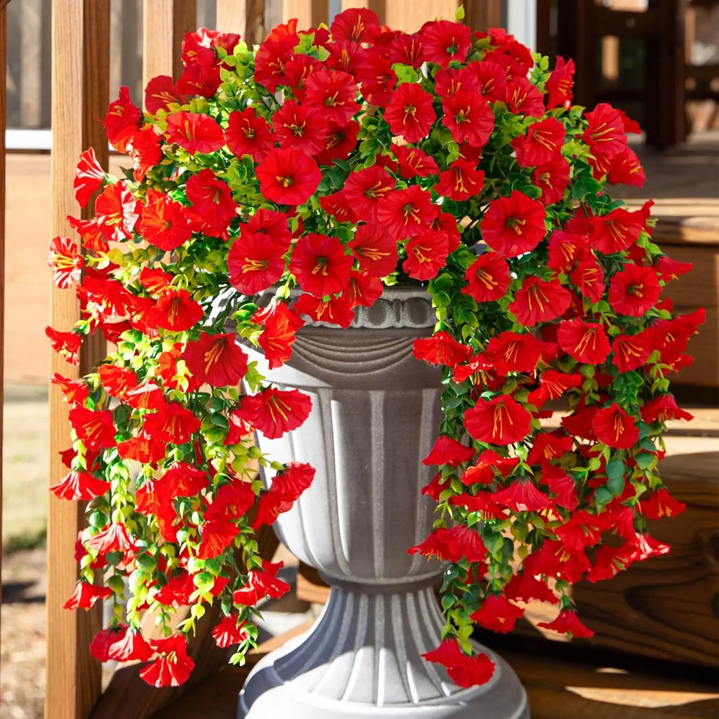 Artificial Morning Glory Vine Garland – Wedding & Home Decor Artificial Flower Garland Babs