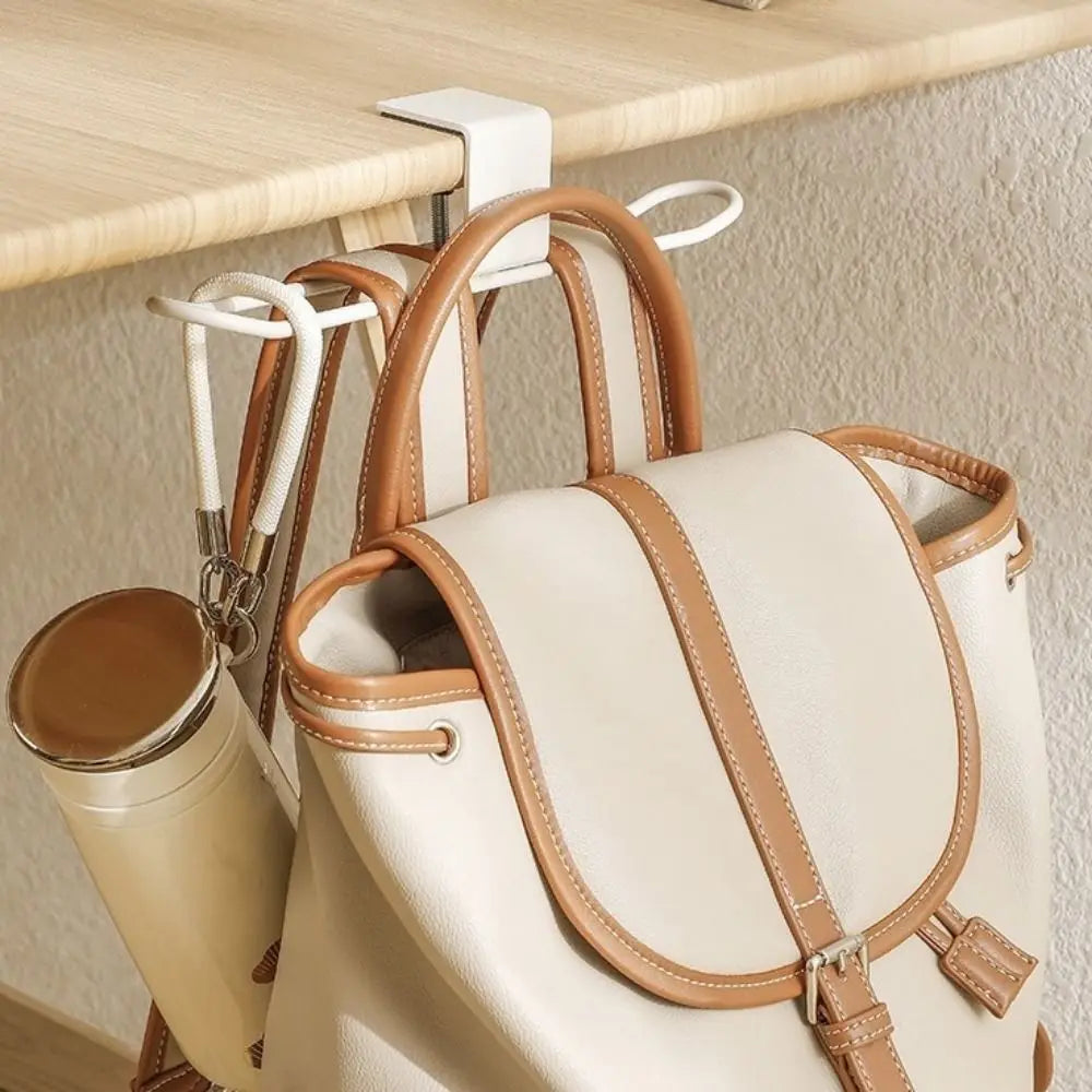 Adjustable Desk Side Hook – Bag & Cup Hanger | Space Saving Desk Side Hook Babs