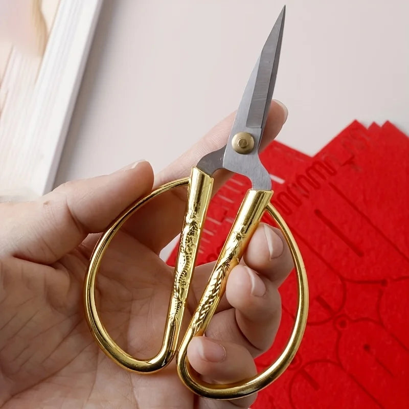 Retro Stainless Steel Sewing Scissors – Embroidery & Fabric Sewing Scissors Babs