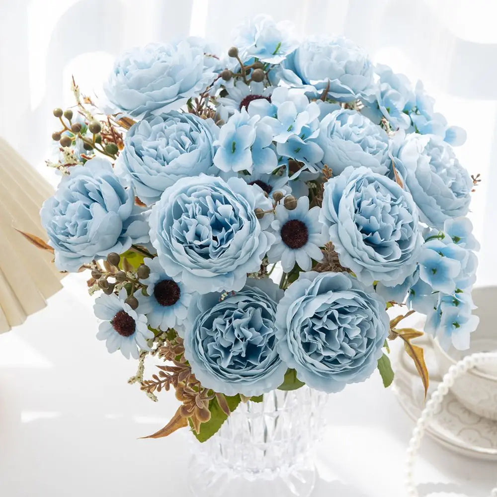 Silk Persian Peony Artificial Flowers for Wedding & Home Decor Artificial Silk Flowers Babs