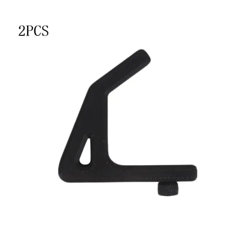2-Pack Heavy Duty Shelf Storage Hooks – 10.3mm Aperture Shelf Storage Hooks Babs black-2PCS