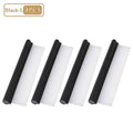 Silicone Car Window Squeegee Wiper Blade Scraper 1/2/4 PCS Car Window Squeegee Babs Black-L-4PCS