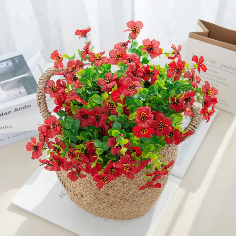 Artificial Cherry Blossom Silk Flowers – Wedding & Home Décor Artificial Flower Stem Babs