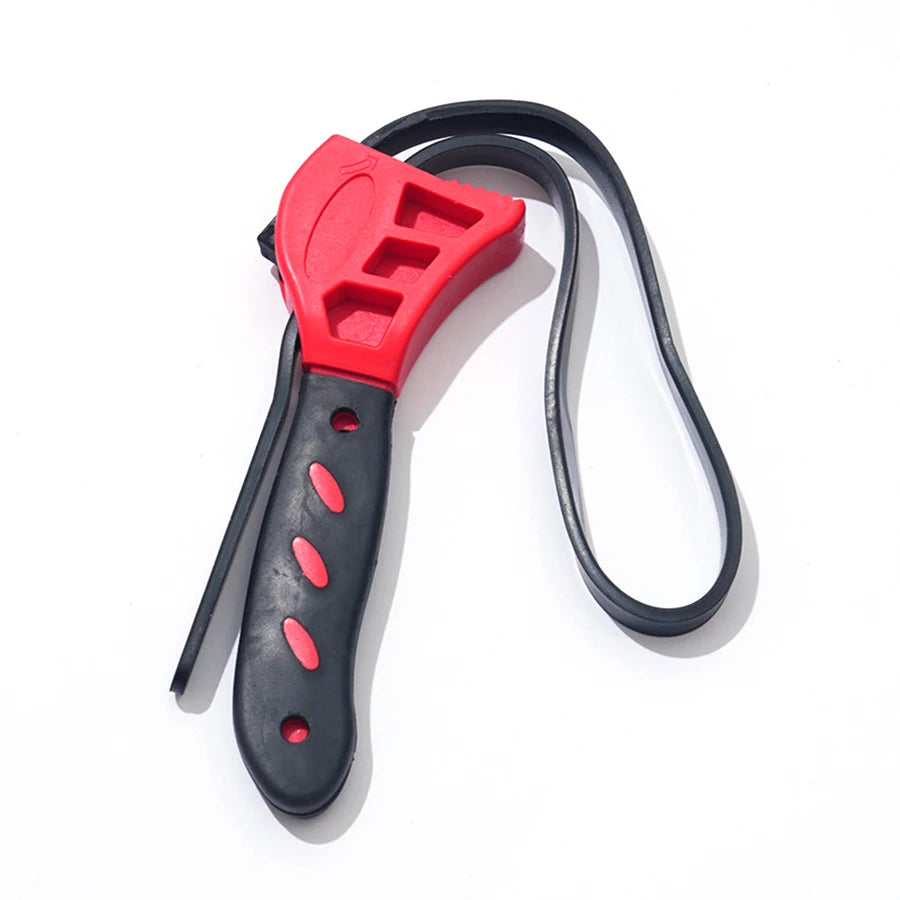 Adjustable Oil Filter Belt Wrench Strap Puller – Universal 6" Belt Wrench Tool Babs