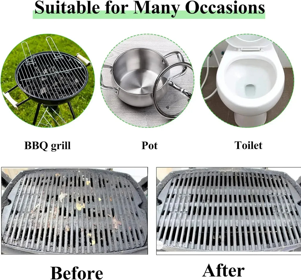 BBQ Grill Cleaning Pumice Bricks – Safe Bristle-Free Cleaner Grill Cleaning Brick Babs