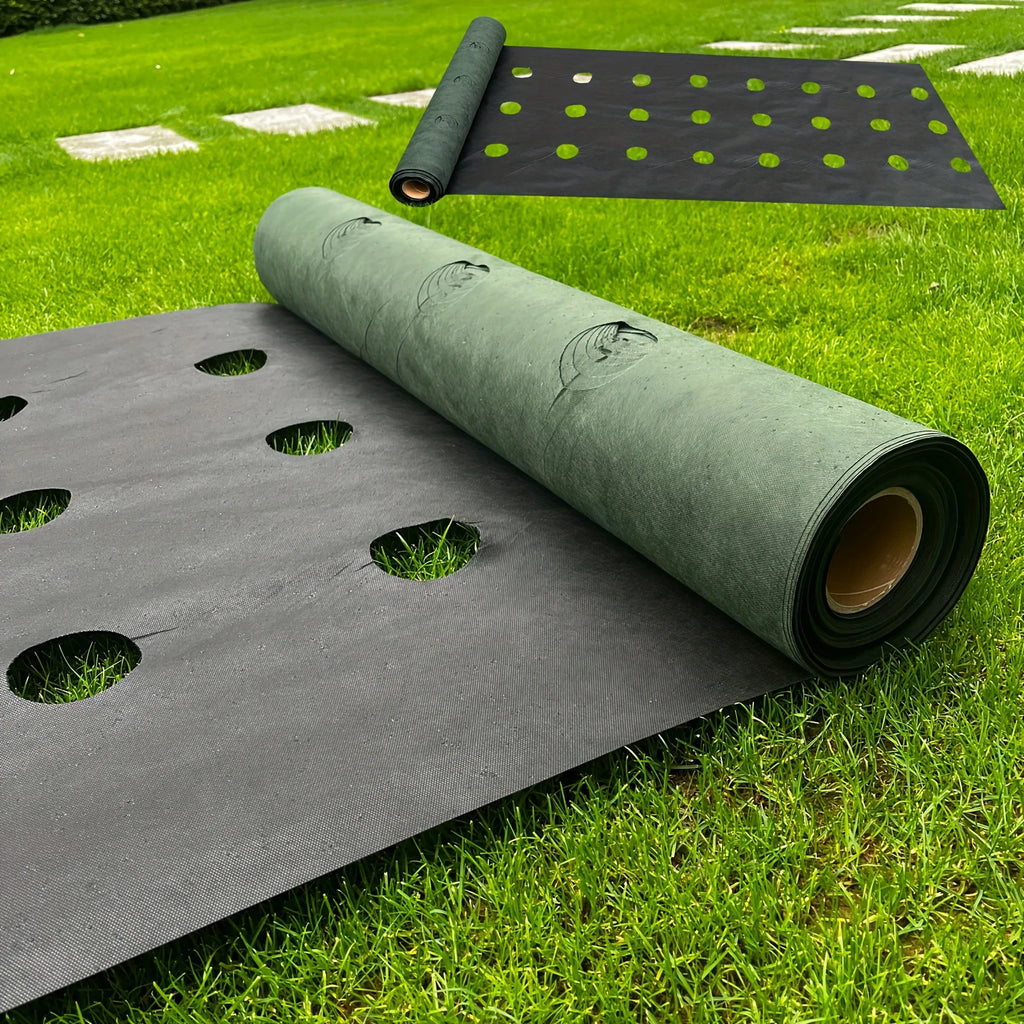 Perforated Weed Barrier Cloth – Breathable Non-Woven Garden Fabric Weed Barrier Fabric Babs