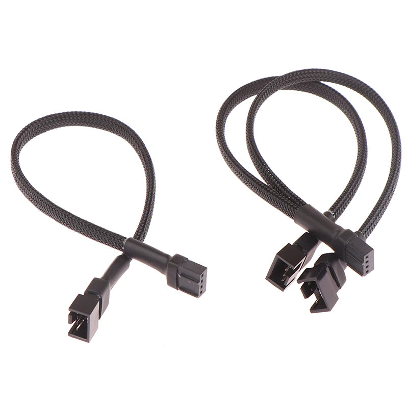 4-Pin PC Fan Splitter Cable – 1 to 2/3/4 CPU Fan Adapter Fan Splitter Cable Babs