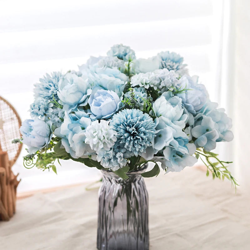 Artificial Silk Peony Flower – Wedding & Home Décor, 30cm Artificial Silk Flower Babs