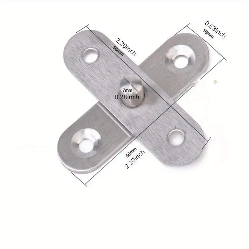 360° Hidden Pivot Door Hinges Stainless Steel – 2-Set Door Pivot Hinge Babs