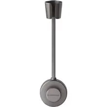 Suction Cup Hair Dryer Stand – Hands-Free Bathroom Organizer Hair Dryer Holder Babs grey