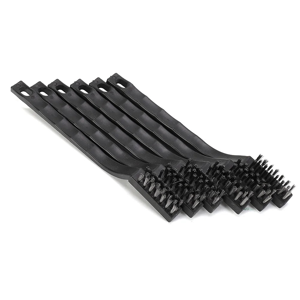 6-Piece Stainless Steel Wire Brush Set – Industrial Cleaning Wire Brush Set Babs