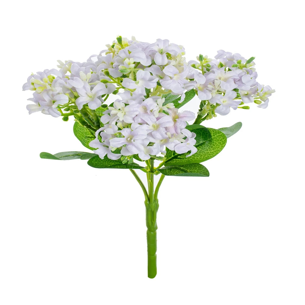 Silk Hyacinth Artificial Flowers – Wedding & Home Decor Artificial Silk Flowers Babs VIOLET/紫罗兰 3pcs