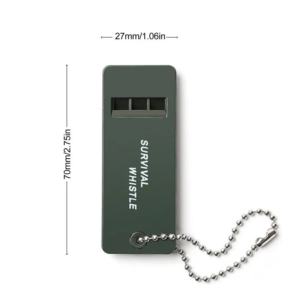3-Frequency High Decibel Survival Whistle for Hiking & Camping Survival Whistle Babs 1pcs