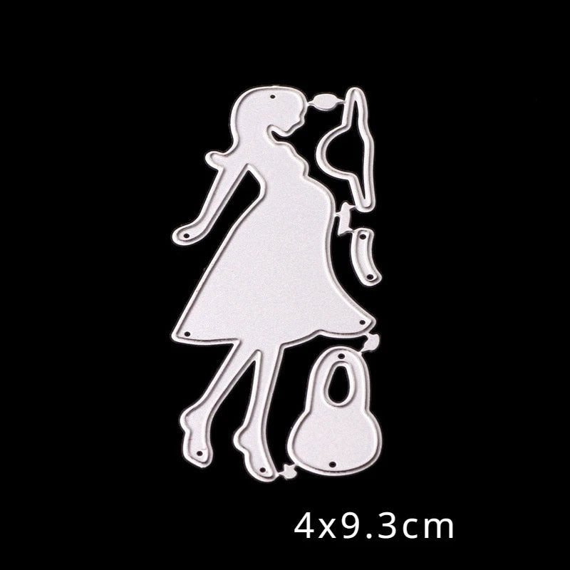 Corner Flower Metal Cutting Dies for Scrapbooking & Cards Metal Cutting Dies Babs D