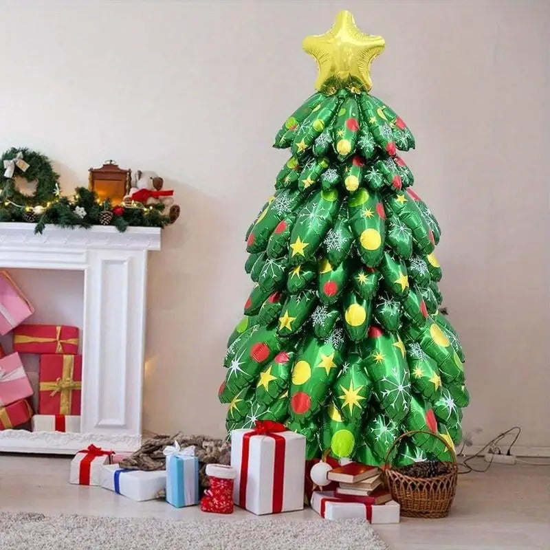 3D DIY Inflatable Christmas Tree Balloon Decoration Set Inflatable Christmas Décor Babs