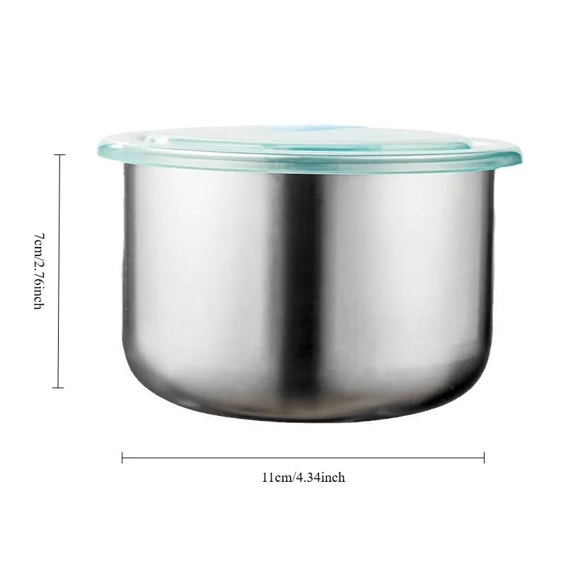 Round Leak-Proof Stainless Steel Lunch Box & Food Storage Food Storage Container Babs
