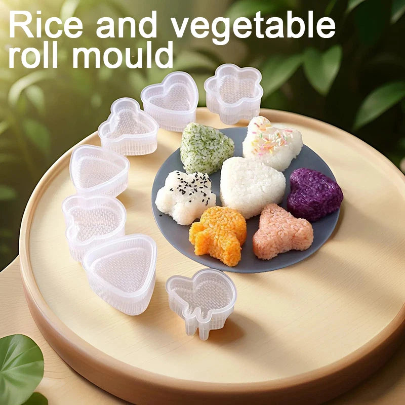 Triangle Onigiri Rice Mold – Sushi Making Tool Sushi Rice Mold Babs
