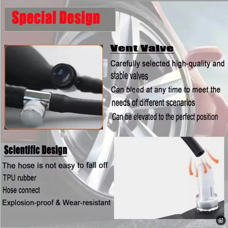 Inflatable Air Wedge Pump Shim – Car Door & Window Tool Inflatable Shim Tool Babs