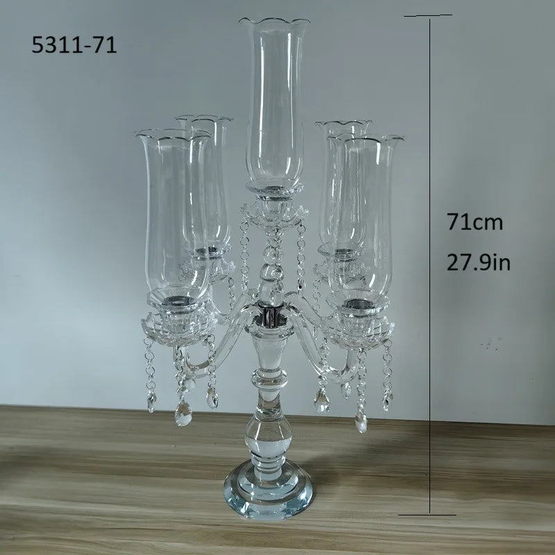 Crystal Candlestick Holder – Elegant Luxury Wedding Decor Crystal Candle Holder Babs 5311-71CM