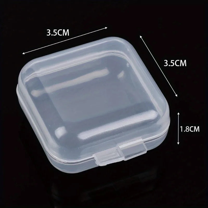 30Pcs Mini Clear Plastic Storage Boxes with Lids | Organizer Mini Storage Boxes Babs