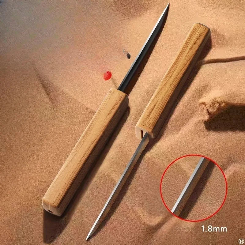 Double-Blade Dragon & Phoenix Stainless Steel Fruit Knife Paring Fruit Knife Babs