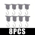 8-Piece RV Awning S-Hooks – Camping Party Light Hangers Awning Hook Set Babs 8PCS