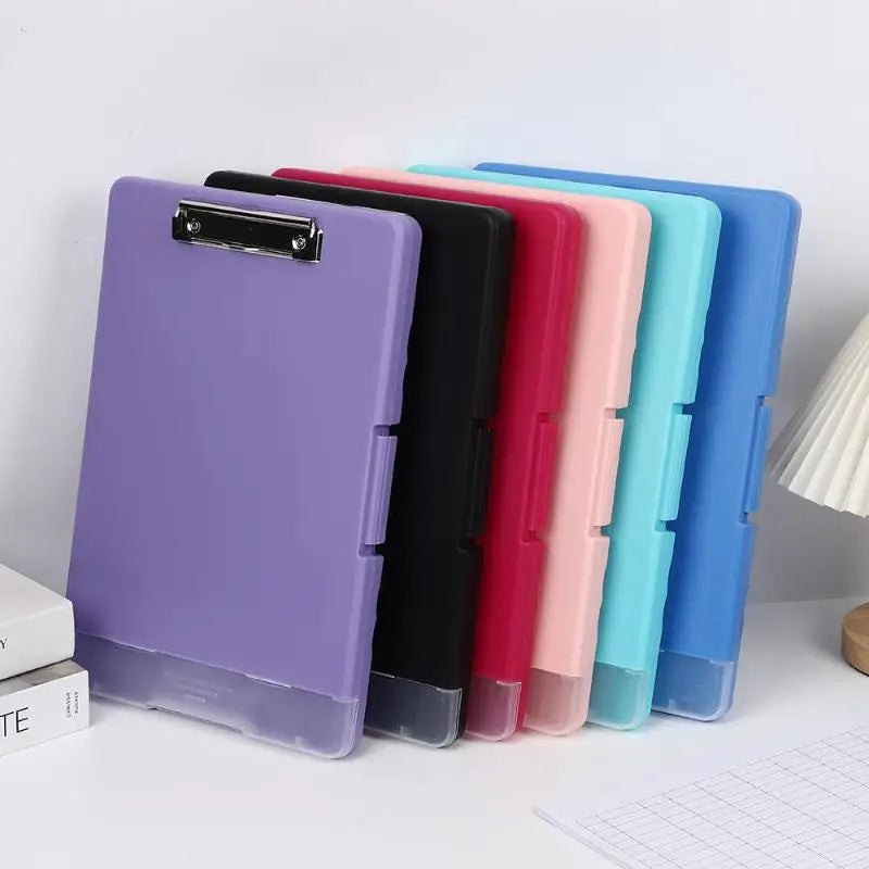 Storage Clipboard with Metal Clip & Pen Holder | A4 Organizer Storage Clipboard Babs