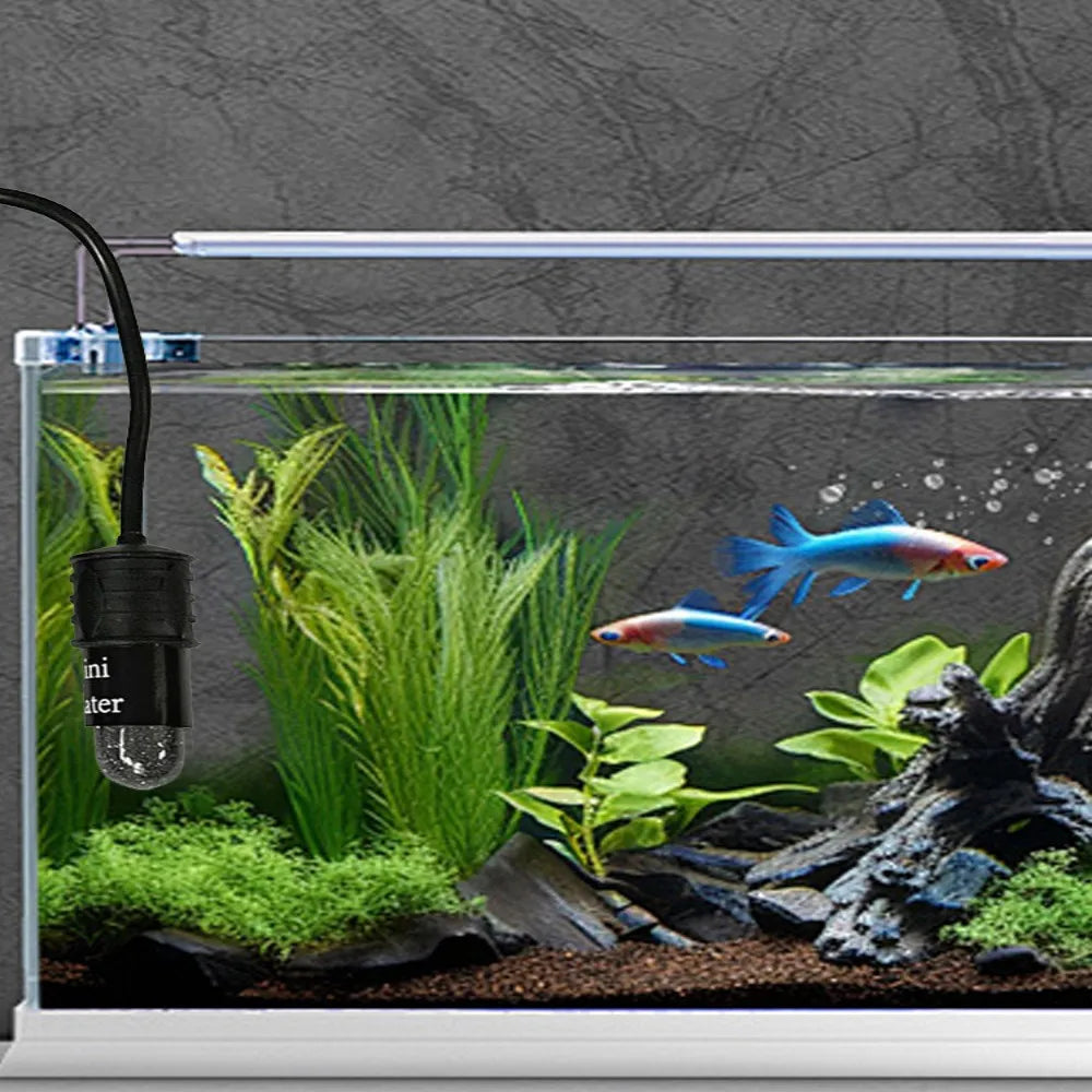 Mini Submersible Aquarium Heater | USB 10W, 18–34°C for 2L Tanks Aquarium Heater Babs