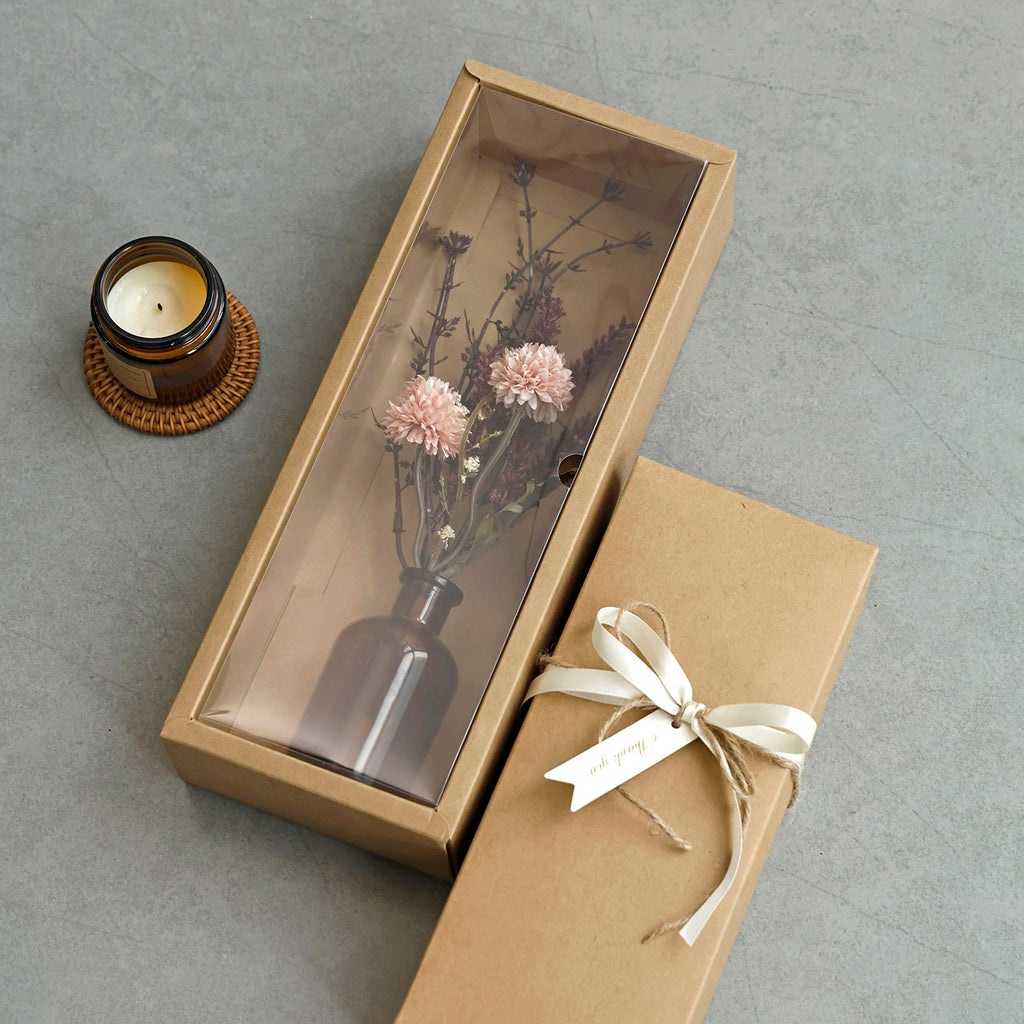Artificial Silk Peony Bouquet for Wedding & Home Décor Artificial Flower Bouquet Babs 1 with vase and box 1 pc
